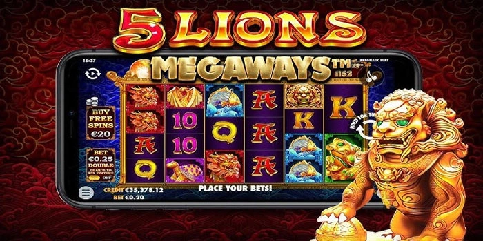 Trik Jitu Menang Maxwin Di Slot 5 Lions Megaways